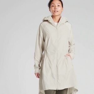 Athleta Light Gray Utility Jacket